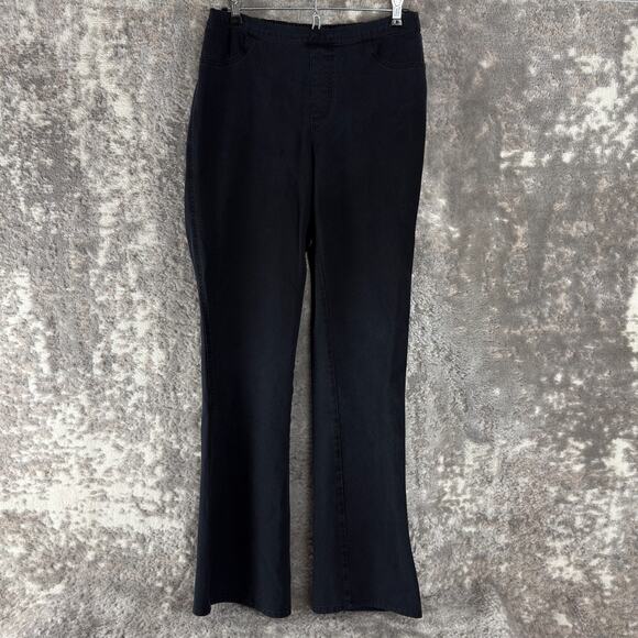 Isaac Mizrahi Size 8T Stretch Elastic Waist Flat Front Casual Pants Straight Leg - Picture 1 of 11